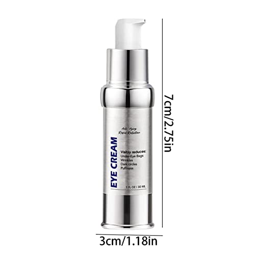 Sob o creme para os olhos | Hidratante calmante removedor de olheiras para firmeza da pele - Creme d