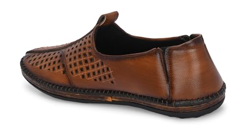 Image of Server Men's Loafer | Ethnic Shoes | Pathani Shoes Mojadi | Peshawari Slip On Shoes | Wedding Juttis | Party Shoes | Men's Fashion Shoes with TPR Sole