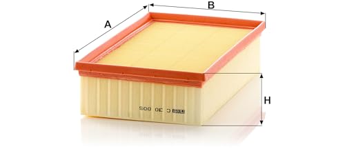 MANN-FILTER, C 30 005 Luftfilter – Ansicht 4