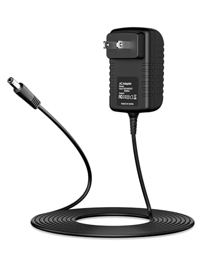 12V cargador compatible con Nekteck Modelo: S9034A Masajeador de Piernas con Compresión de Aire para Circulación y Relajación miniatura 1