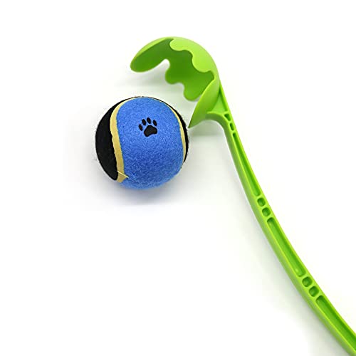 Takestop® Lancia Pallina da Tennis Cane 46x2,5 CM