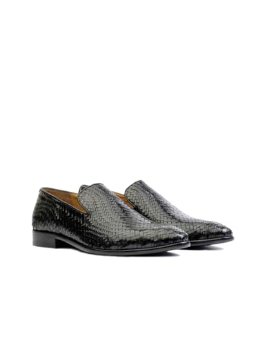 Image of Language Men's Elgin Loafer | Premuim Leather Loafers for Men | Flexible, Lightweight & Supreme Comfort | Business Formals /Casuals Loafers
