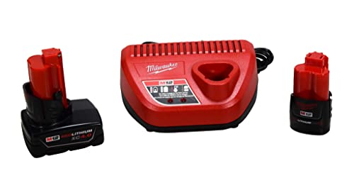 Milwaukee M12 Fuel 12-Volt Lithium-Ion Brushless Cordless Hammer Drill And Impact Driver Combo Kit W/2 Batteries And Bag (2-Tool) #TOP3