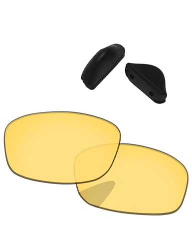Image of Replacement Lenses & Nose Pads for Oakley Fives Squared(4+1) OO9238 54mm - Precise Fit, UV Block, Impact Resistant