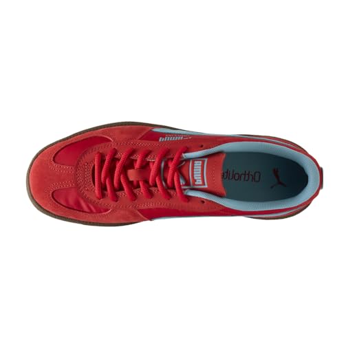 PUMA Mens Palermo Pop Lace Up Sneakers Shoes Casual - Red - Size 6.5 M4