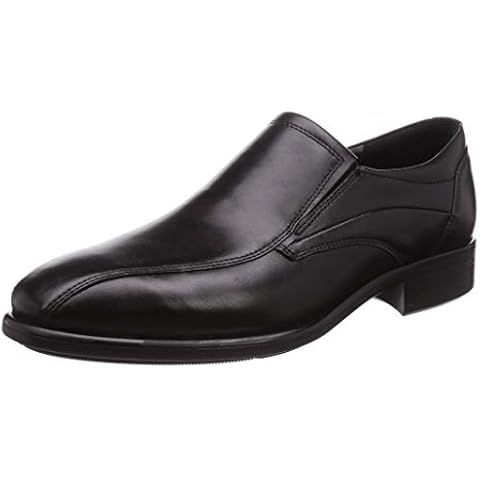 ECCO Mens Citytray Slip-on Shoes in Black Cover