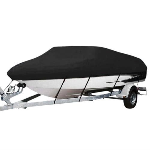 Boat Black Boat Cover Anti-UV Waterproof Outdoor Protection 