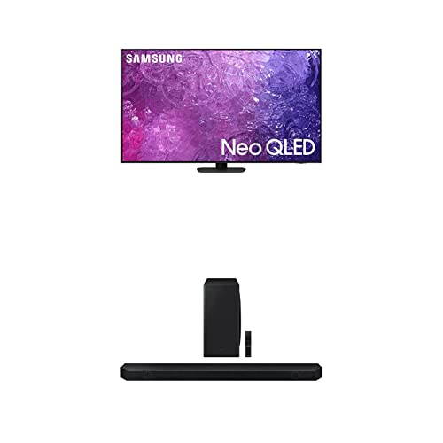 Image of SAMSUNG 50-Inch Class Neo QLED 4K QN90C Series Neo Quantum HDR, Dolby Atmos, (QN50QN90C, 2023 Model) HW-Q800C 5.1.2ch Soundbar w /Wireless Dolby Audio, (Newest Model)