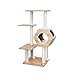 Petpals Wagon Style-Minimalist Design, Wooden, Medium Cat Tree (Beige)