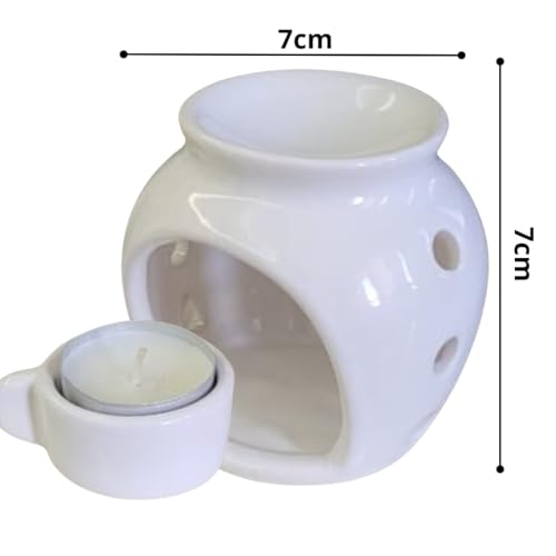 Difusor Rechaud Bolinha Com Panelinha para Vela para Óleos Essenciais E Wax Melts