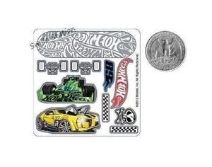 10 Make A Hot Wheels Skateboard Stickers Kids Party Goody Loot Bag Favor Supply