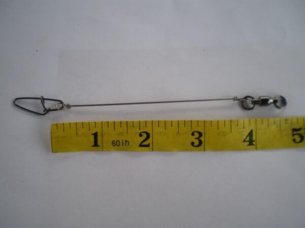 15 PCS. Solid Stainless Steel Wire Leader 4