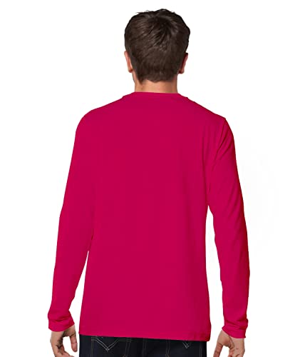 Image of Cricmarket Mens Plain 100% Cotton Round Neck Full Sleeves Multicolour T Shirt. Casual, Trendy, Stylish Tshirts and Tops