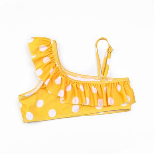 CHILDRENSTAR Girls One Shoulder Swimsuits Kids Two Piece Bathing Suits Beach Pool Swimwear4