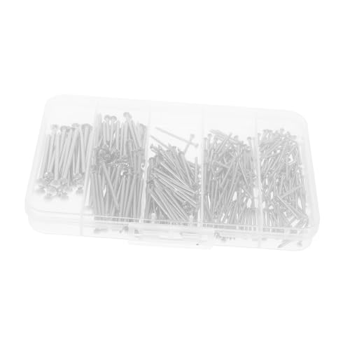 Image of 1set Multi-Functional Hardware Nails for Wall Hangings Picture Frame Nails and Tool Box for Woodworking Projects and Wall Fixation