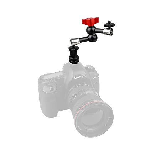 Camvate 7" Articulating Magic Arm + 1/4" Cold Hot Shot Mount For Camera Led Light Monitor - 1088 #TOP3