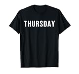 Thursday T-Shirt