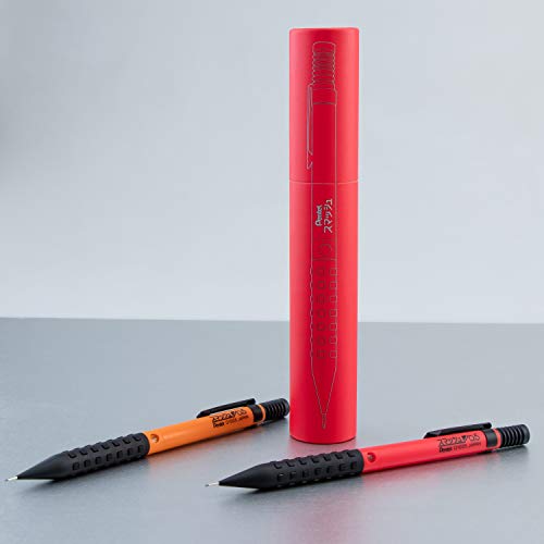 Image of Pentel Smash Drafting Mechanical Pencil (0.5mm) - Special Edition Orange Accents w /Tube (Q1005LAF-TB)