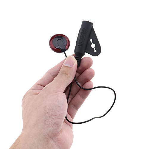 2 Pcs Piezo Pickup Contact Microphone Transducer Set With Adhesive 1/4 Female Jack 12 Inch Cable For Guitar Banjo Ukulele Violin Mandolin Cello Kalimba Harps #TOP7
