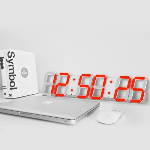 Reloj de pared LED digital oversize WiFi con temporizador miniatura 2