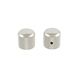 Allparts MK-0910-010 Dome perillas (2 piezas) de cromo