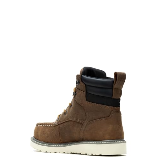 Wolverine Men's Trade Wedge Waterproof Steel Toe 6" Construction Boot3