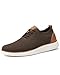 VILOCY Men's Dress Sneakers Oxfords Casual Business Shoes Lace Up Lightweight Walking Knit Mesh Fashion Sneakers Brown, EU45