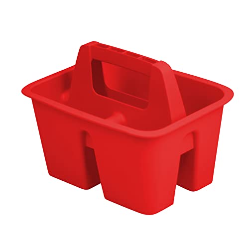 Storex Red Mini Classroom Caddy Organizer - Pack of 12 - Image 4
