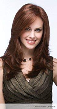 AmoreBRANDI Monofilament Wig Collection by Rene of Paris and Wig Lift Comb - DARK CHOCOLATE - Bundle 2 Items