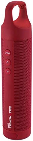 Bell+Howell BH30-R Slimline Waterproof Clip-On Bluetooth Speaker, Red image 2