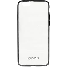 iPhone 6s case, iPhone 6 case, Nupro Lightweight Protective Bumper Case Cover for Apple iPhone 6s 4.7" screen - Clear/Black