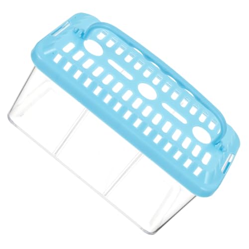 lurrose 透明小型水槽 調節可能仕切り付き 魚飼育 孵化用隔離ボックス 製 観察用多機能水槽