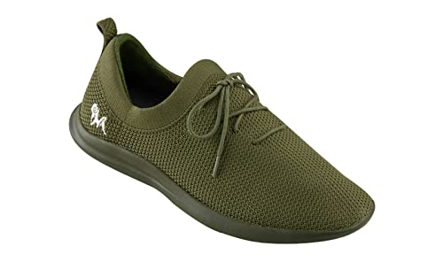 Image of Neeman's ReLive Knit Casual Lace Up Sneakers for Men | Trendy, Lightweight, Breathable Stylish Shoes | Padded Insole for Extra Support | Walking, Travelling, Outdoor Shoes for Men