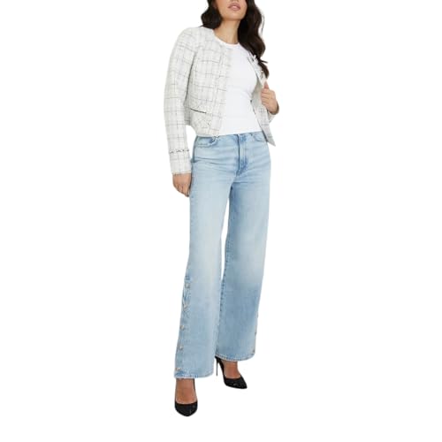 GUESS Women's Long Sleeve Sofia Tweed Jacket3