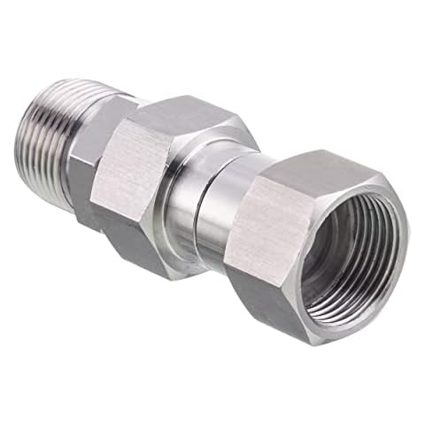 PWACCS Pressure Washer Swivel, M22 14mm Swivel Joint, Stainless Steel, 5000 PSI Cover