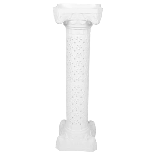 DONFAMDS Columnas Romanas De Plástico para Bodas Decoración De Bienvenida y Photobooth Soporte para Flores Estilo Clásico para Eventos y Ceremonias
