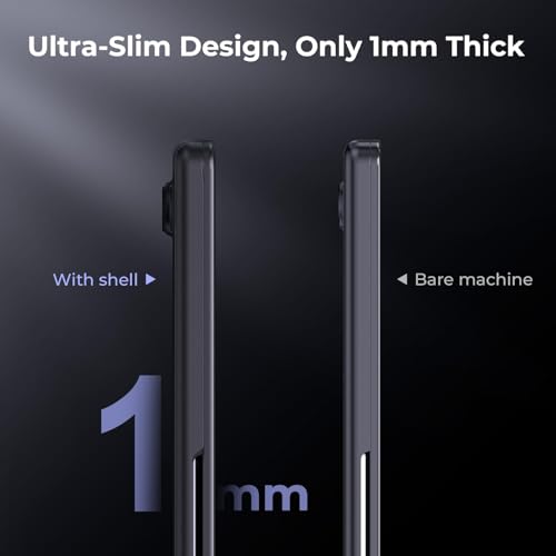 Image of BlueSwan Matte Case Compatible for MacBook Pro 16 inch M5 2026 2025-2021 M4 M3 M2 M1 Pro /Max Chip, A3429 A3428 A3403 A3186 A2991 A2780 A2485, Ultra-Thin Hard Shell Protective Cover, Space Black Clear