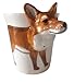 Imagen de b2see Taza de cerámica 3D con imagen temática [zorro]