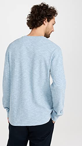 Vince Men's Sun-Faded Textured Thermal Henley3