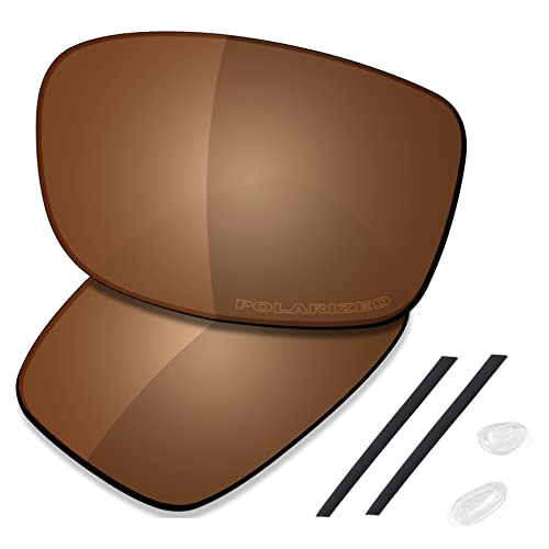 Image of SAUCER Premium Replacement Lenses & Rubber Kits for Oakley Gauge 8 L OO4124 | UV400 Protection, Anti-Scratch, Precise Fit