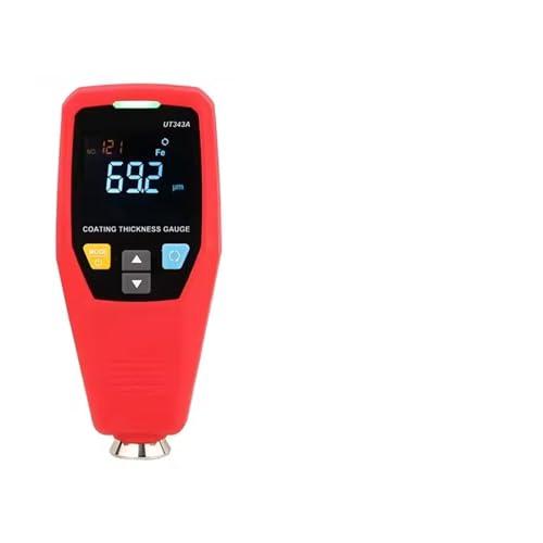 Paint Thickness Gauge, Paint Thickness Gauge, Coating Automotive Film Tester to Measure FE/NFE Tools,Handheld Thickness Tester(343A)