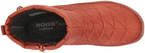Bogs Women's Snowday II Mid Snow Boot, Paprika, 6 | Image 4