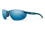Parallel 2 Carbonic Polarized Sunglasses, Crystal Mediterranean / Carbonic Polarized Blue Mirror / Ignitor, Smith Optics Parallel 2 Carbonic Polarized Sunglasses