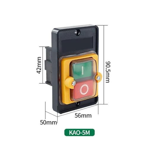 Interrupteur bouton-poussoir KAO-5M pour remplacer commande défectueuse - 2