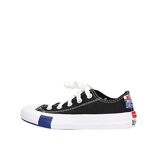 Converse 366992c_29, Plimsolls Garçon Unisex Kinder, Noir