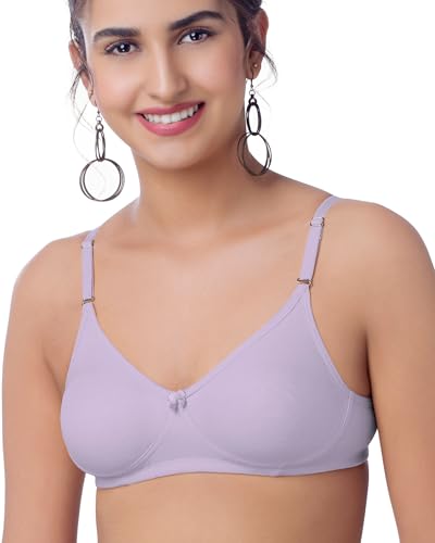 Image of Brida Monica Breathable Cotton Non-Padded Transparent Bra - Comfortable, Stylish