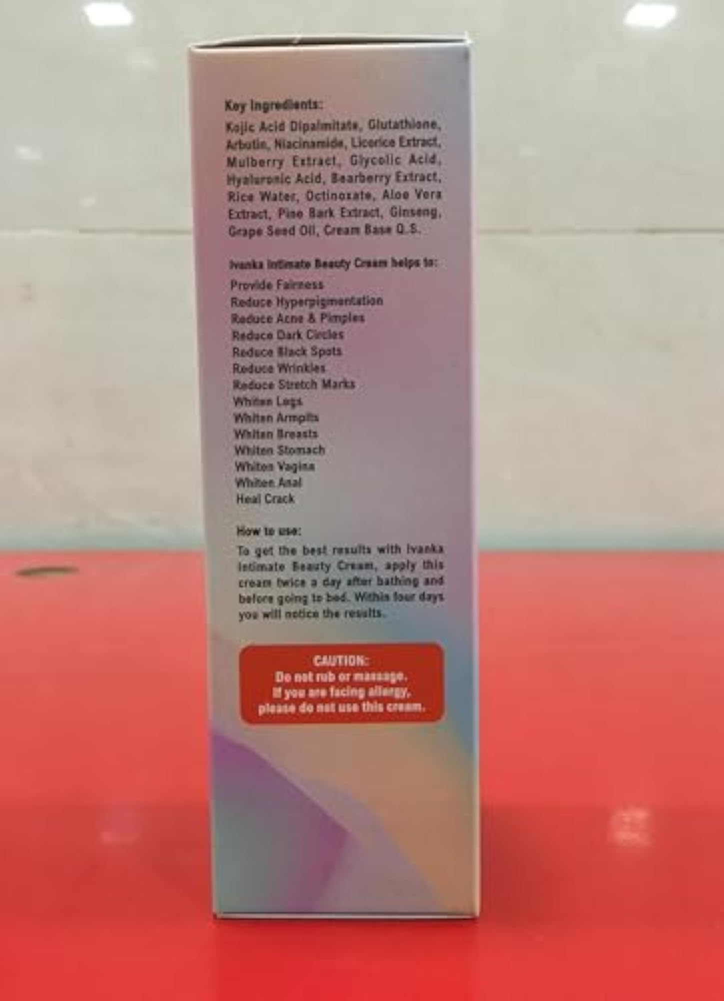 Men's Whitening Cream with Soap, Brightening & Lightening