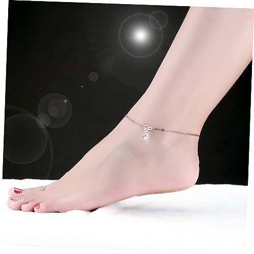 Joyería de cumpleaños mujer: set de tobillera de lazo ajustable 6