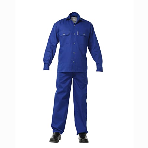 Image of PROLIFE Mens Cotton Industrial Workwear Shirt Pant Combo