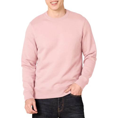 Image of Amazon Essentials Men's Crewneck Fleece Sweatshirt with Ribbing (Available in Big & Tall)